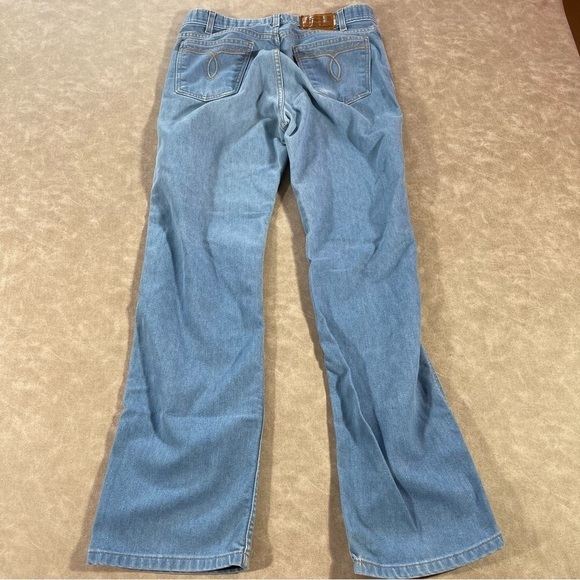 Levi’s 478 Light wash jeans 34 X 32 brown tag - Picture 7 of 10